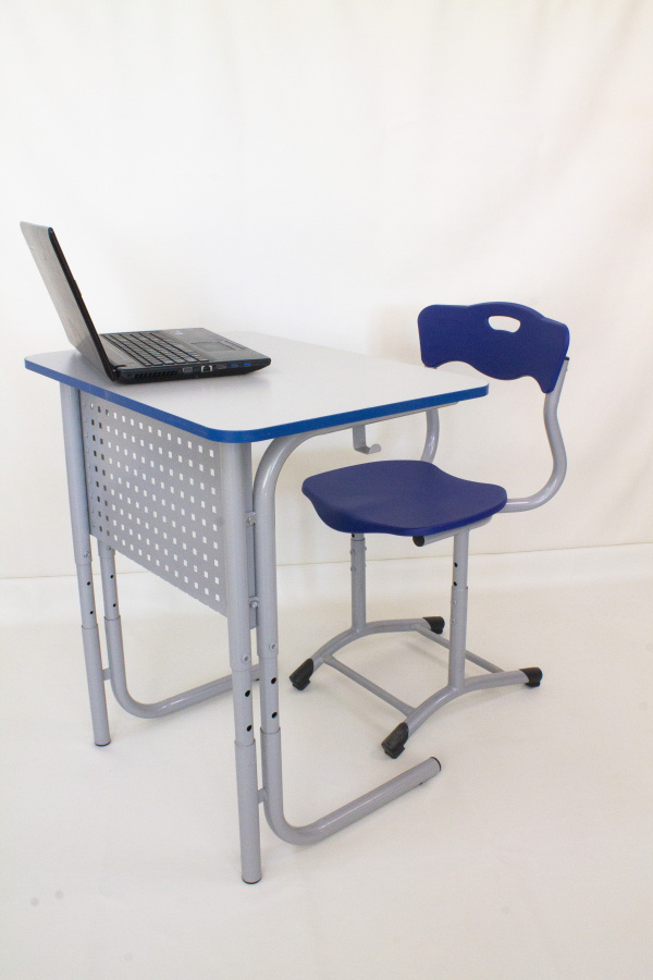 Стул регулируемый 4-6 гр. на каркасе "ДУГА" ПЛАСТИК-мини (Пластик синий, м/к серый) М210 РДП (М.2) Стул регулируемый 4-6 гр. на каркасе "ДУГА" ПЛАСТИК-мини (Пластик синий, м/к серый) М210 РДП (М.2)