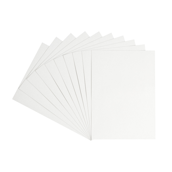 Картон белый А4, Мульти-Пульти, 10л., немелованный, в папке, "Приключения Енота"