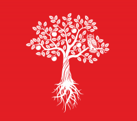 Декоративный элемент "Дерево", 1х1,19, белый полистирол 3мм