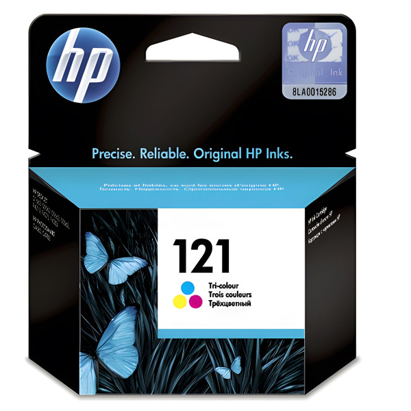 Картридж струйный HP (CC643HE) Deskjet F4275/F4283 №121, цветной, ориг., ресурс 165 стр.