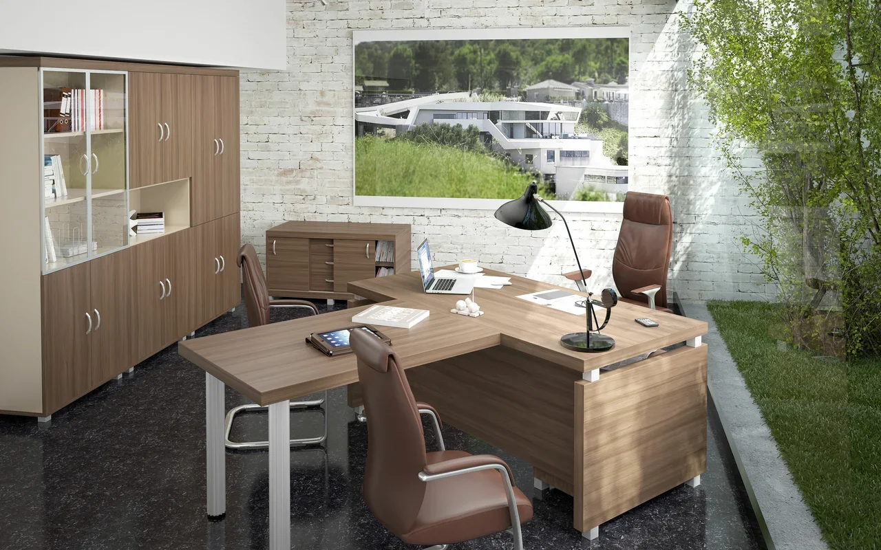 Стол руководителя 1800х900х780мм Модерн