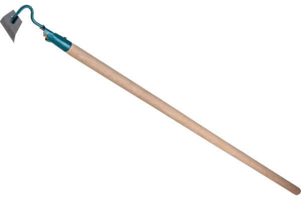 Мотыга с деревянным черенком Gigant 120x50 мм, нержавеющая сталь GHS-06