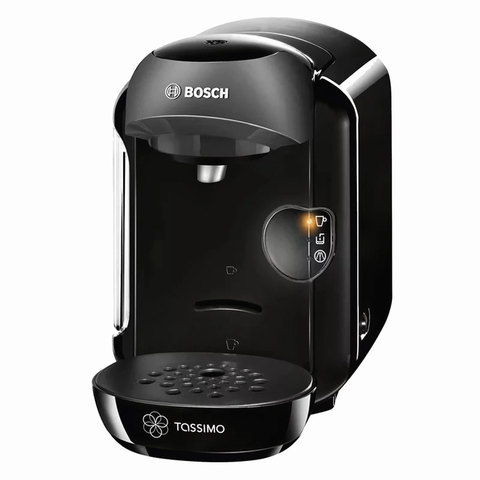 Кофемашина капсульная BOSCH TASSIMO 1252, 1300Вт, 0,7л, черная