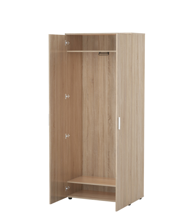 Шкаф для одежды 45 (854*445*2010мм), дуб сонома, М305.45В Шкаф для одежды 45 (854*445*2010мм), дуб сонома, М305.45В