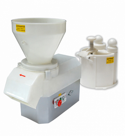 Машина протирочно-резательная МПР-350М-01 (600х340х650мм, 600кг/ч, 1,0кВт, 380В, масса 28кг)