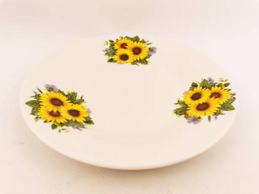 Тарелка десертная 18см  Подсолнух