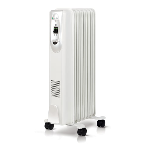 Обогреватель масляный BALLU BOH/CM-07WD, 1500Вт, 7 секций, белый