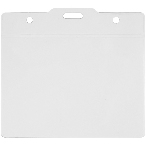 Бейдж OfficeSpace 125*110мм горизонтальный (размер вставки 120*90мм), без держателя