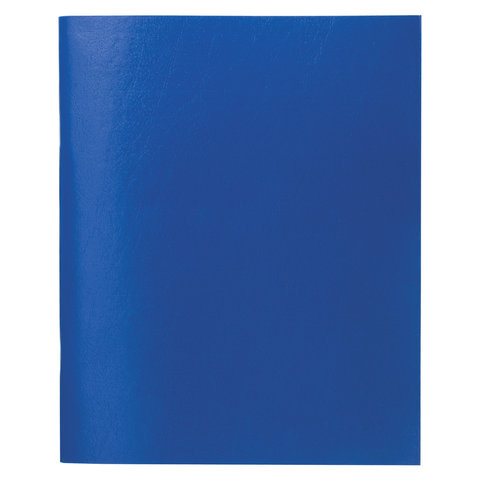 Тетрадь бумвинил 96л. клетка STAFF, офсет №1, СИНИЙ 