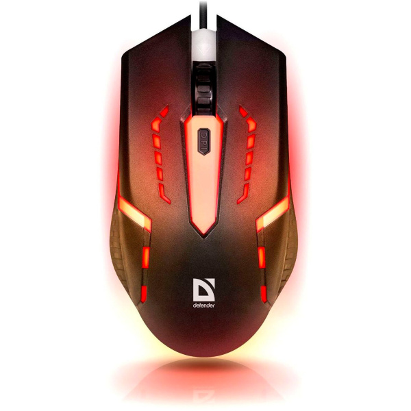Мышь проводная DEFENDER Flash MB-600L, 800-1200 dpi, 4 кнопки + 1 колесо-кнопка, оптическая, черная, Мышь проводная DEFENDER Flash MB-600L, 800-1200 dpi, 4 кнопки + 1 колесо-кнопка, оптическая, черная,