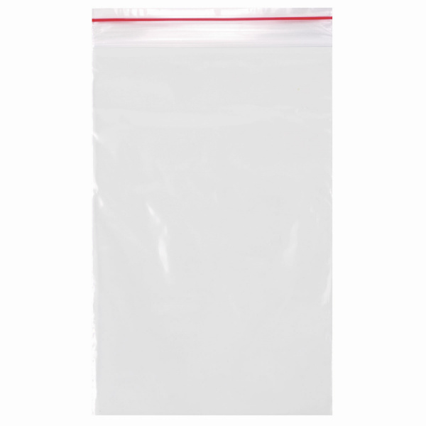 Пакеты с замком "зиплок" (гриппер), комплект 100 шт., 120х170 мм, ПВД, толщина 35 микрон, BRAUBERG, 