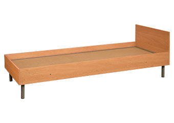 Кровать с панелями из ламината 2040х840х650, М710