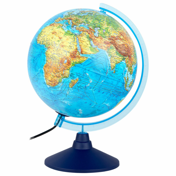 Глобус физический Globen Классик Евро, диаметр 250 мм, с подсветкой, Ке012500189 Глобус физический Globen Классик Евро, диаметр 250 мм, с подсветкой, Ке012500189