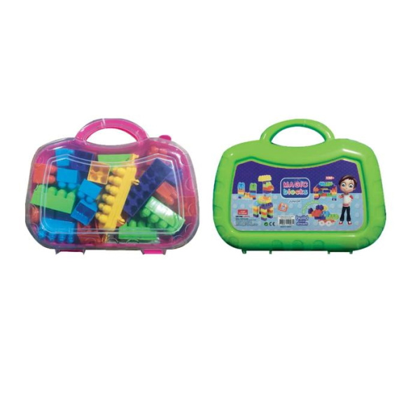 Конструктор «Волшебные детали», 36 штук в чемодане