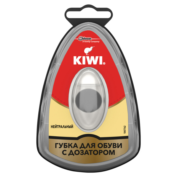 Губка для обуви KIWI EXPRESS SHINE, бесцветный, с дозатором, ш/к 50112 Губка для обуви KIWI EXPRESS SHINE, бесцветный, с дозатором, ш/к 50112
