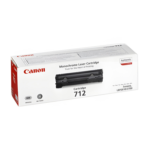 Картридж лазерный CANON (712) LBP-3010/3100 и др., ориг., ресурс 1500 стр.