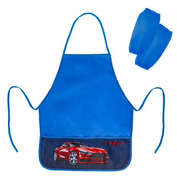 Фартук с нарукавниками BRAUBERG, 45x54 см, 3 кармана, Rapid style, 271052