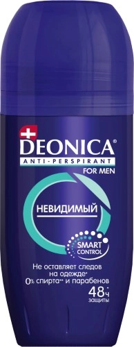 DEONICA FOR MEN Антиперспирант Невидимый 50 мл (ролик)