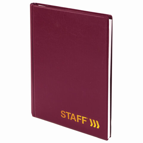 Телефонная книжка А5 80л., STAFF, ВЫРУБНОЙ АЛФАВИТ обл. ПВХ, евроспираль