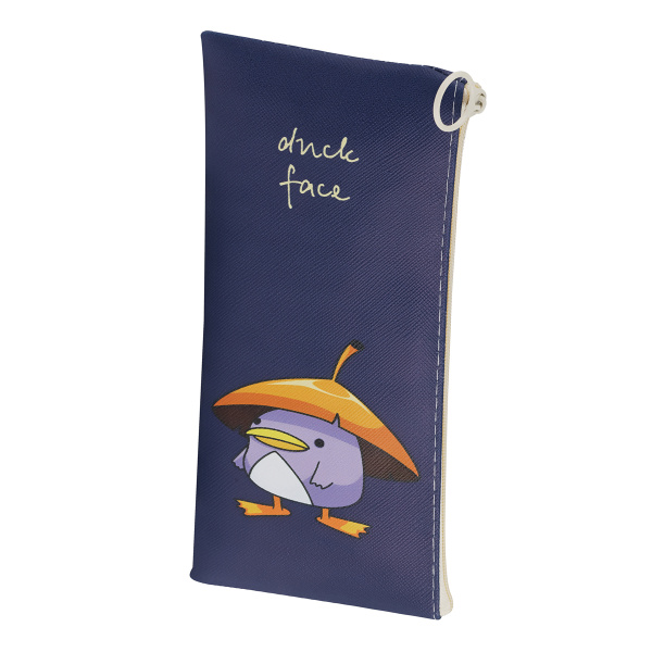 Пенал мягкий 200*100 MESHU "Duck Face", искусственная кожа MS_49465