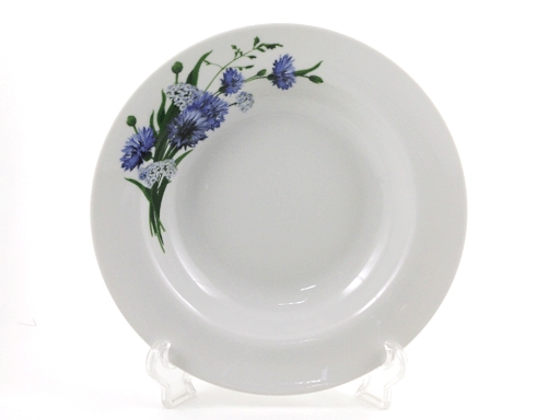 Тарелка 240мм глубокая ф.653 "Идиллия" "Васильки" 500 см3  7С1245Ф34