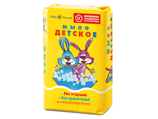 Мыло туалетное НК Детское 90гр шк 1514