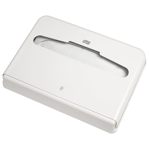 Диспенсер для покрытий на унитаз TORK белый, (покрытия 122268) АРТ.344080