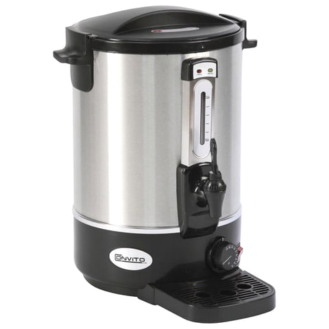 Кипятильник наливной CONVITO WB-12 (10 литров), 1500 Вт, нержавеющая сталь, регулятор температуры Кипятильник наливной CONVITO WB-12 (10 литров), 1500 Вт, нержавеющая сталь, регулятор температуры