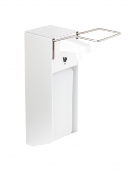 Дозатор для жидкого мыла/дезсредств X-2269 локтевой, 1000мл (алюминиевый сплав и пластик)