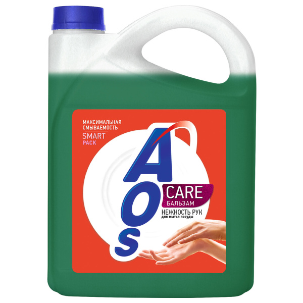 Средство для мытья посуды AOS 4,8л "Бальзам" Средство для мытья посуды AOS 4,8л "Бальзам"