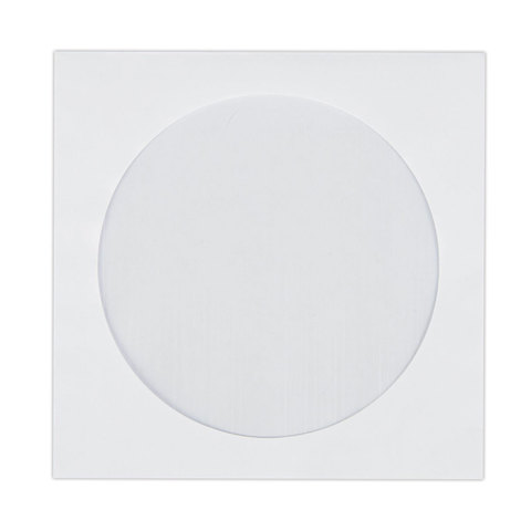 Конверт для CD/DVD с окном, бумажный, клей декстрин, 125х125 мм, 201070.100