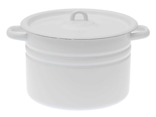 Кастрюля эмал. цил.8,0л светлая C41620 ZC416200000000