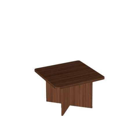 Стол журнальный Форум 800х800х550мм, орех