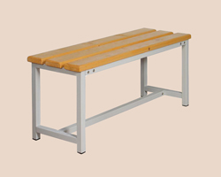 Скамья гардеробная, 2000*350*450 мм., сосна