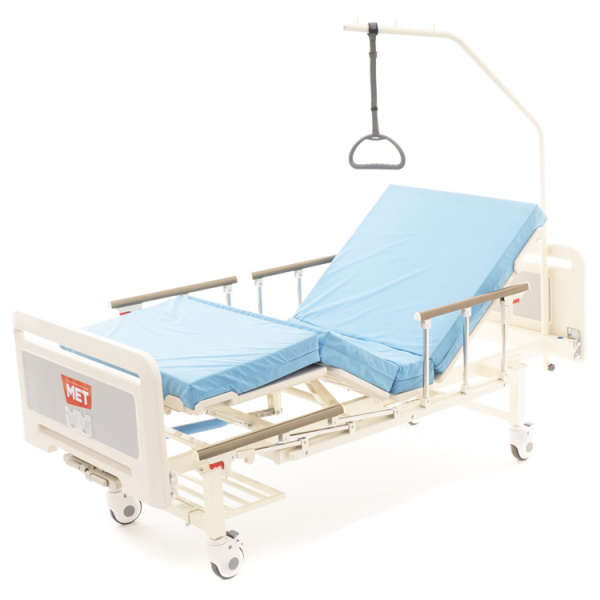 Кровать медицинская функциональная МЕТ DM-380. Размеры: 2080*990*955мм