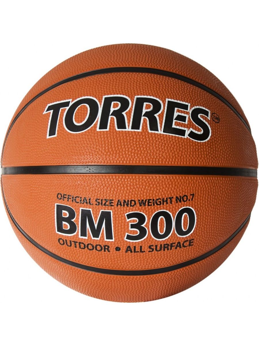 Мяч баскетбольный TORRES BM300 B02013, р.3