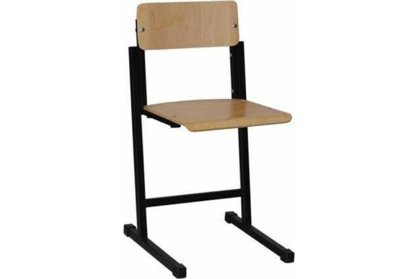 Стул ученический регулируемый на круглой трубе
