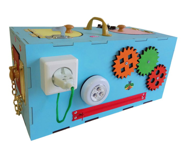 Бизикуб "Ящичек", МИКС