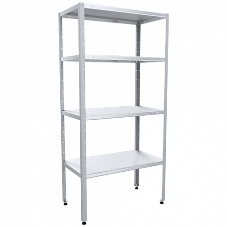 Стеллаж ЭКОНОМ-0,5 СКК-7/5С4Э-0,5 700х500х1850(1870) мм (полка нерж, каркас оцинк)