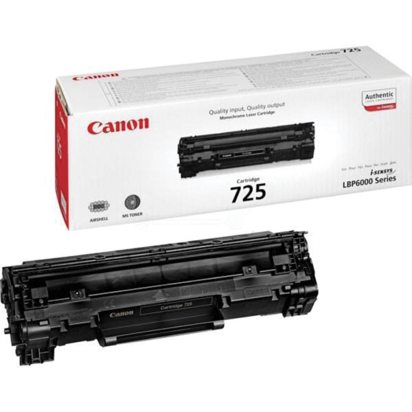 Картридж лазерный CANON (725) LBP6000/LBP6020/LBP6020B, ориг., ресурс 1600 стр.