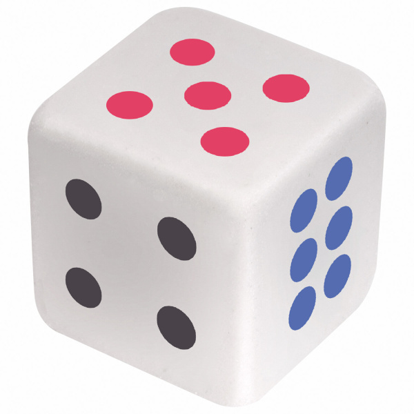 Резинка стирательная BRAUBERG "Game", 24х24х24мм, цвет белый, в пакете, 223605