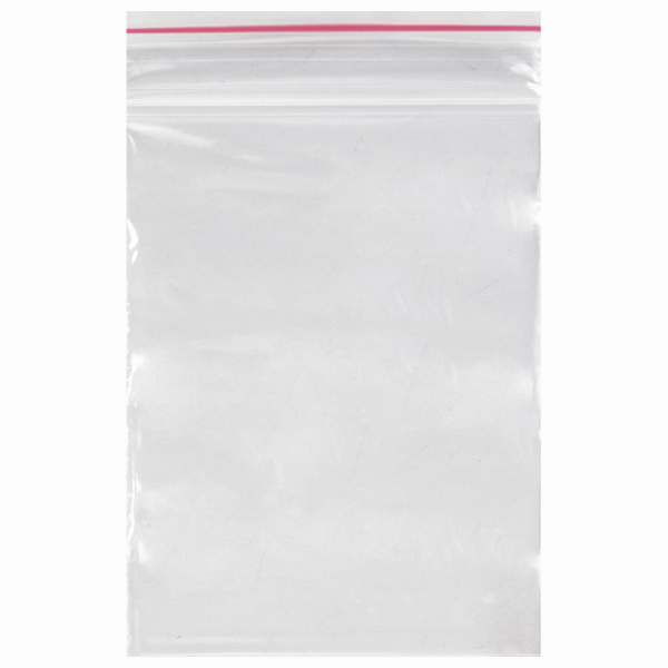 Пакеты с замком "зиплок" (гриппер), комплект 100 шт., 70х100 мм, ПВД, толщина 35 микрон, BRAUBERG, 6