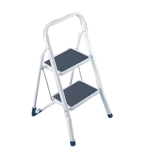 Лестница-стремянка ARNO 46 см, 2 прорезиненные ступени 20*30см, стальная, нагрузка до 150кг