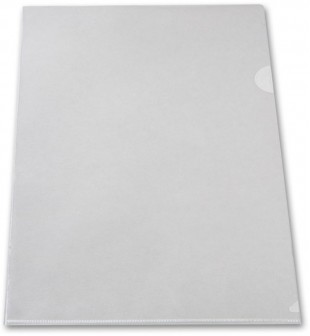 Папка-уголок Lamark 180мкм А4 глянцевая, прозрачная, бесцветная