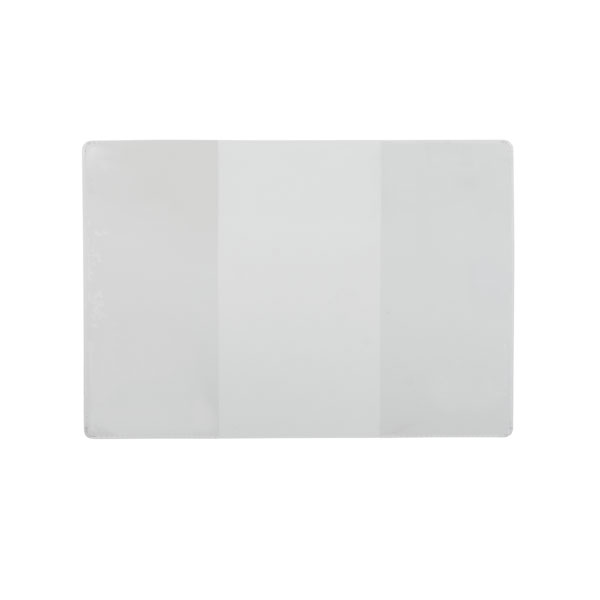 Обложка для удостоверения, ПВХ, 124х178 мм, прозрачная, ДПС, 1322.К