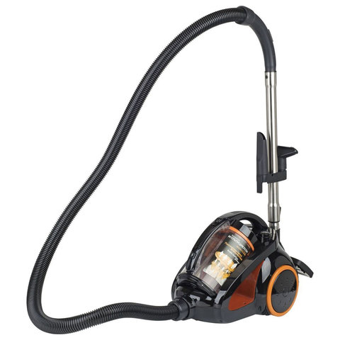 Пылесос SCARLETT IS-580 с контейнером "мультициклон", потреб.мощн 1800Вт,мощн.всасыв.400Вт,чер/оранж