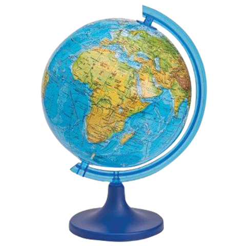 Глобус физический DMB диаметр 220 мм, (изготовлено по лицензии ГУП ПКО Картография)
