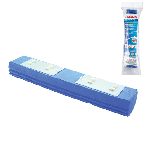 Насадка для швабры-бабочки ЛАЙМА "Дом и офис" 28см, PVA (швабра 601467), 601485