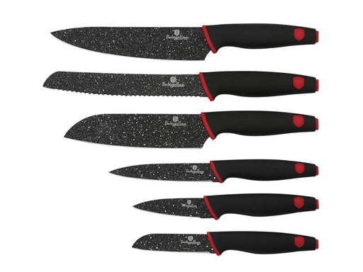 Набор ножей 6пр. Black Stone Touch Line BH-2114