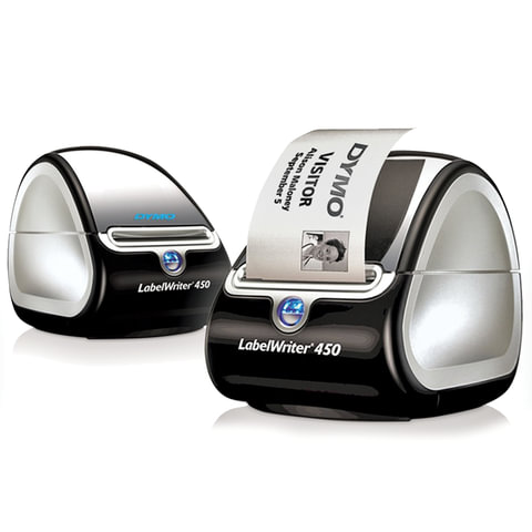Принтер этикеток DYMO Label Writer 450, скорость печати до 51 этикеток в минуту